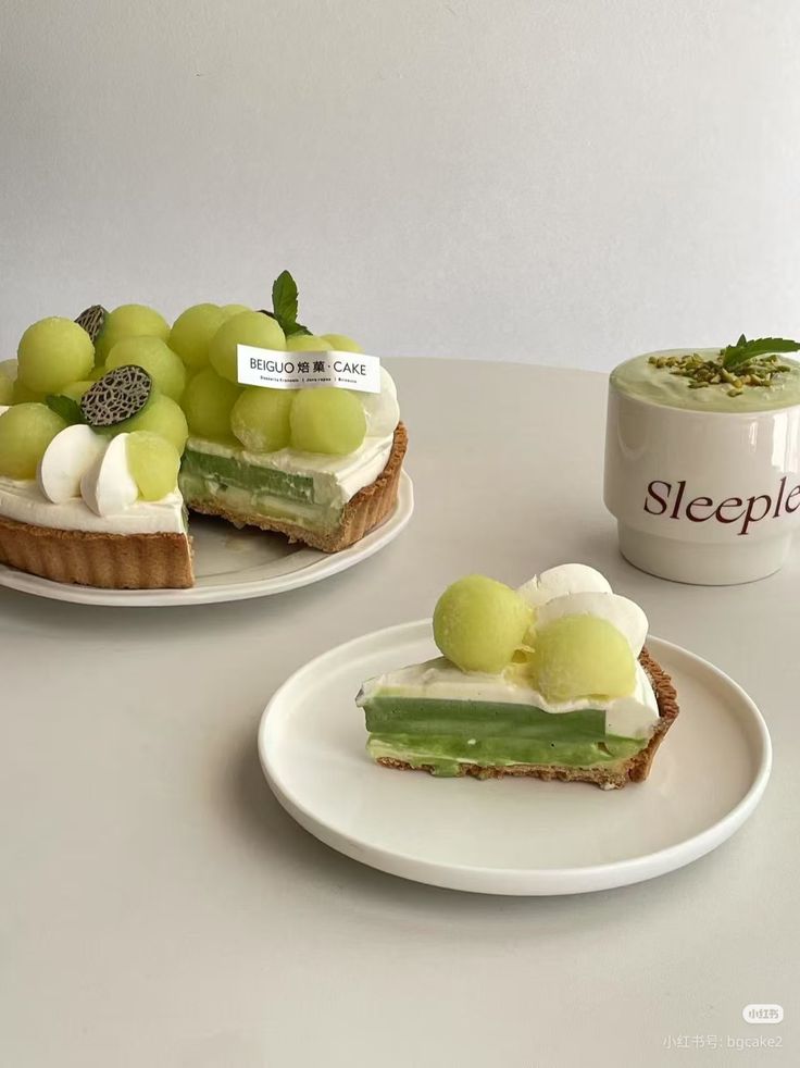 Bánh Tart Dưa Lưới